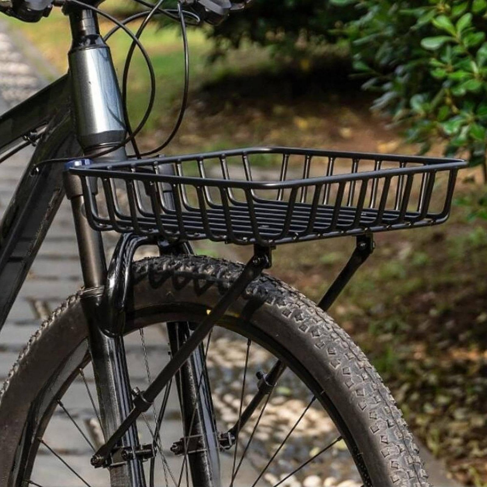 Aluminum Front Basket Lightwei - Cycling Commuter 评论和价格